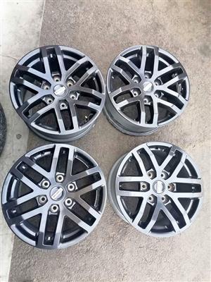 Ford Ranger 17 Raptor(Set of rims)