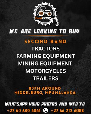 Farming equipment trailers mining