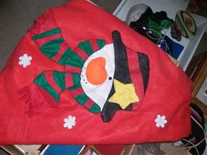 Christmas decorations box 