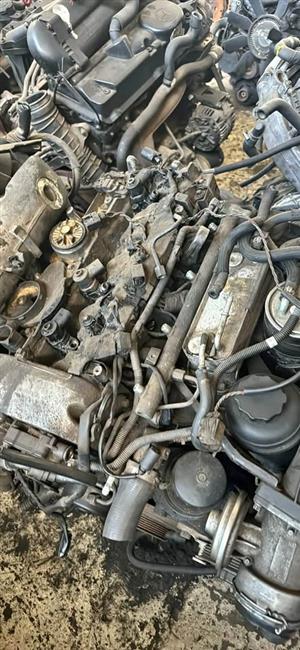 Mercedes 611 646 engine spares. Block pistons crank cylinder head