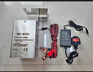 Rotisserie Spit Braai Large 120cmFlat pack - 430 SS, with Silent Rotisserie Motor