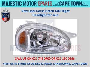 Right Headlight for Opel Corsa Hatch 140i