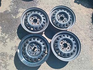VW mk1 Citigolf 13inche rims for sale WhatsApp or cell 