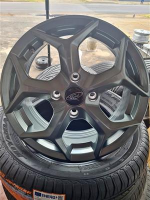 Ford figo/Fiesta Brand new mags Size 15+tyres 195/50/15