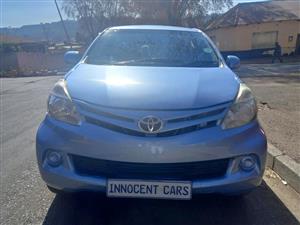 2013 TOYOTA AVANZA 1.5 SX PETROL, MANUAL, BLUE COLOR, MILEAGE 