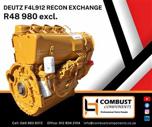 Deutz F4L912 Recon Exchange Engine
