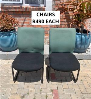 OFFICE CHAIRS R490 EACH