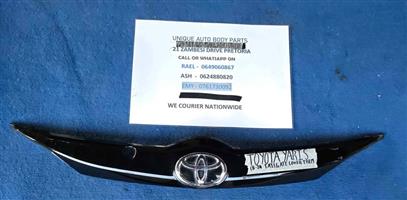 Toyota Yaris Tailgate Cover Trim