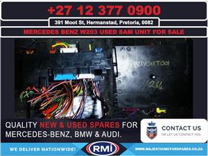 Mercedes Benz W203 used sam unit for sale 