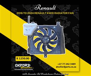 Renault Kwid 1.0 Radiator Fan for sale used