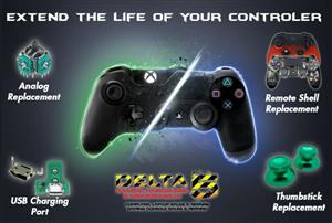 We do any repairs on Gaming Consoles and Controllers