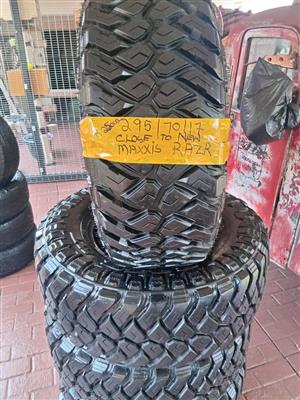 5x Maxxi Razor  MT 17 inch