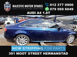 Audi A4 B8 1.8T salvaged used spares Audi A4 B8 1.8T used parts