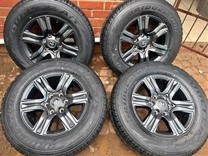 Toyota gd6 rims with 265/65R17 Bridgestone A/T