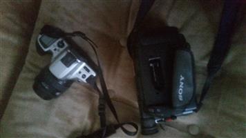 Swop or sale vc Sony and camera Minolta 