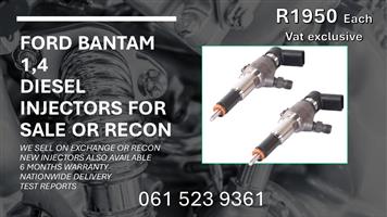 FORD BANTAM 1.4 DIESEL INJECTORS FOR SALE | RECON OR EXCHANGE 