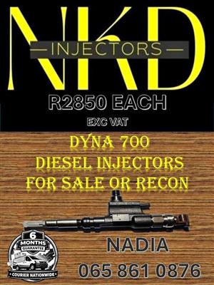 DYNA 700 DIESEL INJECTORS FOR SALE OR RECON