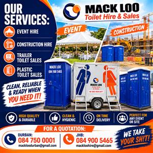 Toilet Hire and Sales