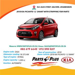 2018 KIA PICANTO 1.2  SMART WITH STRIPPING FOR PARTS
