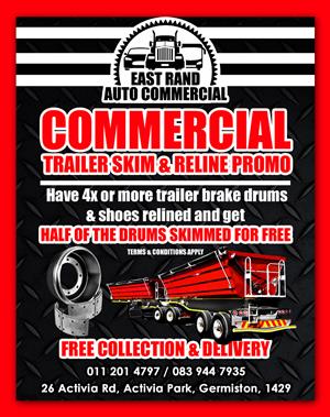 Truck trailer skim & reline promo