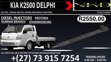 Kia K2500 Delphi Diesel Injectors 