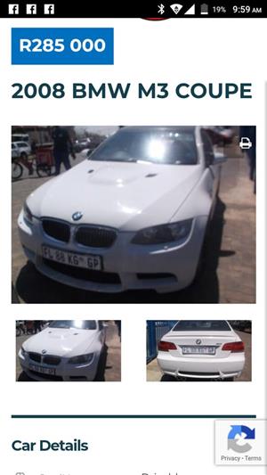 2008 BMW M3