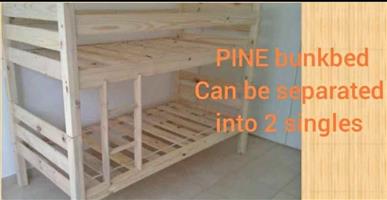 New pine bunkbed