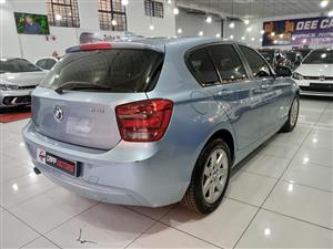 2012 Bmw 116i F20 1.8 Light blueManualPetrol