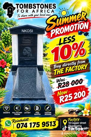 Tombstones for Africa Summer