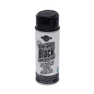 Hi-Tech Semi-Gloss Black Enamel Spraypaint (340ml)