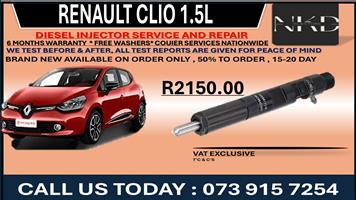 Diesel Injectors Renault Clio 1.5L 