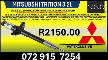 Mitsubshi Trition 3.2L Diesel Injectors 