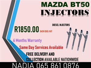 MAZDA BT50 DIESEL INJECTORS FOR SALE 