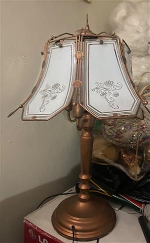 Rose gold large lamp shade