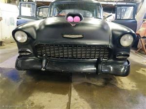 55 Belair hotrod project
