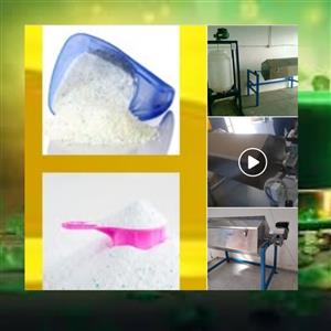 “Launch today! Blending machines with free washing powder formulas, detergent mi