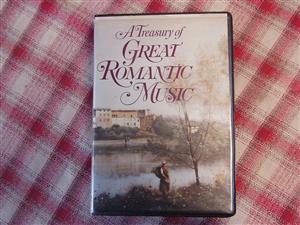 A Treasury of Great Romantic Music- Cassettes - In excellent condition 