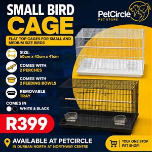 Bird cages available