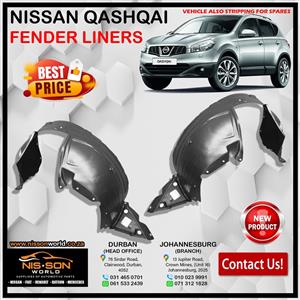 NISSAN QASHQAI FENDER LINERS