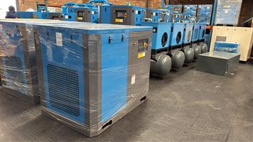 Air screw compressors