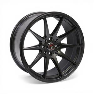 17″ NDT 4/100 & 4/114 Matt Black Alloy Wheels
