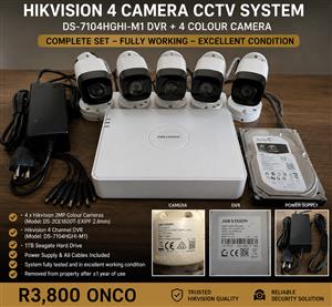 CCTV camera system Hikvision is a leading brand