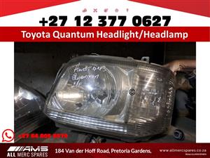 Used Toyota Quantum headlight headlamp for sale 