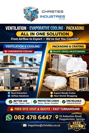 Crating, Electrical and Air Conditioning
