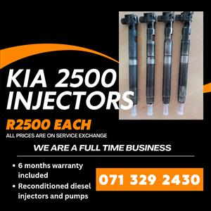 KIA 2500 INJECTORS FOR SALE WITH WARRANTY 
