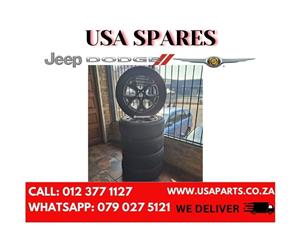 Jeep Renegade 18” Used Rim and Tire Set For Sale  