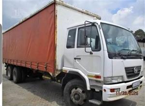 2013 UD 90 tag axle curtainside for sale