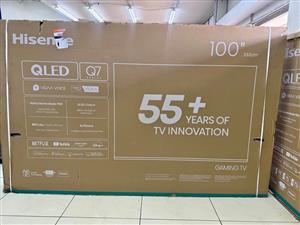  BLACK FRIDAY SPECIAL – Hisense 100” QLED Q7 Series Gaming TV 