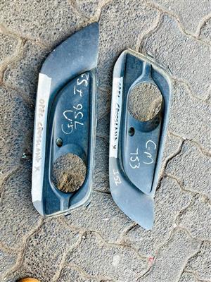 Opel CrossLand X fog light covers
