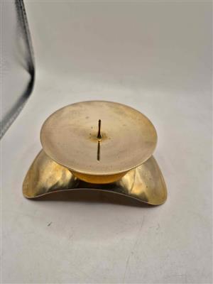 Vintage brass candle holder